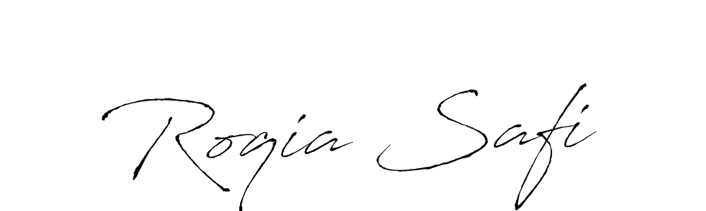 Make a beautiful signature design for name Roqia Safi. Use this online signature maker to create a handwritten signature for free. Roqia Safi signature style 6 images and pictures png