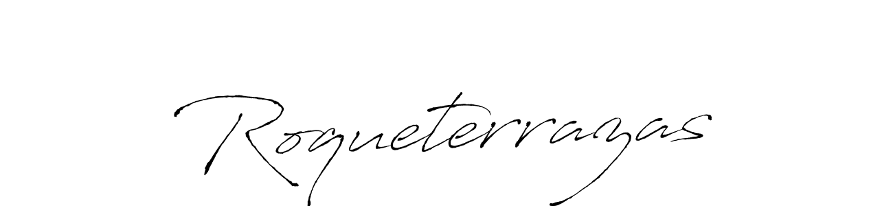 How to Draw Roqueterrazas signature style? Antro_Vectra is a latest design signature styles for name Roqueterrazas. Roqueterrazas signature style 6 images and pictures png