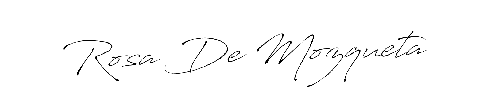 Design your own signature with our free online signature maker. With this signature software, you can create a handwritten (Antro_Vectra) signature for name Rosa De Mozqueta. Rosa De Mozqueta signature style 6 images and pictures png