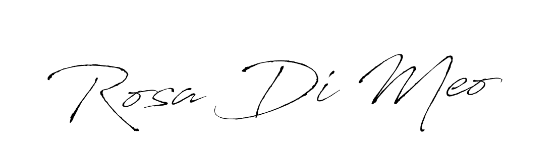 Rosa Di Meo stylish signature style. Best Handwritten Sign (Antro_Vectra) for my name. Handwritten Signature Collection Ideas for my name Rosa Di Meo. Rosa Di Meo signature style 6 images and pictures png