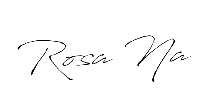 You should practise on your own different ways (Antro_Vectra) to write your name (Rosa Na) in signature. don't let someone else do it for you. Rosa Na signature style 6 images and pictures png