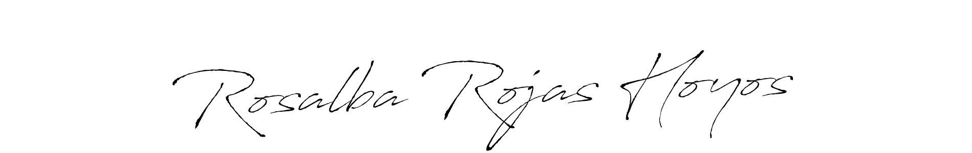 Here are the top 10 professional signature styles for the name Rosalba Rojas Hoyos. These are the best autograph styles you can use for your name. Rosalba Rojas Hoyos signature style 6 images and pictures png