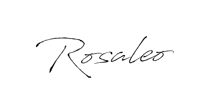 Also You can easily find your signature by using the search form. We will create Rosaleo name handwritten signature images for you free of cost using Antro_Vectra sign style. Rosaleo signature style 6 images and pictures png