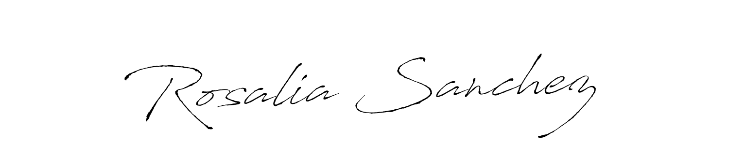 Best and Professional Signature Style for Rosalia Sanchez. Antro_Vectra Best Signature Style Collection. Rosalia Sanchez signature style 6 images and pictures png