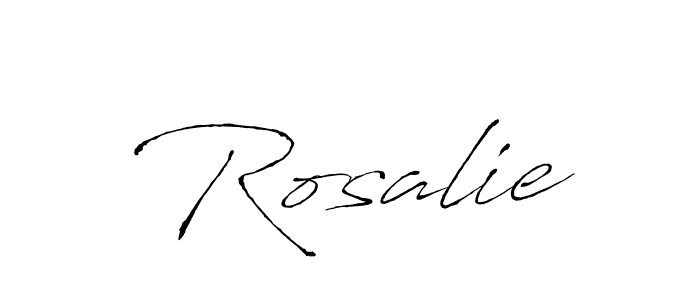 You should practise on your own different ways (Antro_Vectra) to write your name (Rosalie) in signature. don't let someone else do it for you. Rosalie signature style 6 images and pictures png