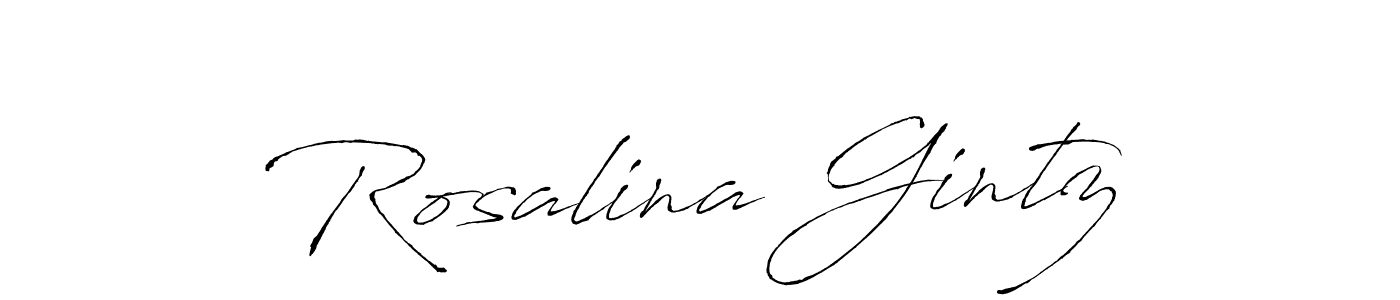 Best and Professional Signature Style for Rosalina Gintz. Antro_Vectra Best Signature Style Collection. Rosalina Gintz signature style 6 images and pictures png
