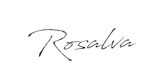 Create a beautiful signature design for name Rosalva. With this signature (Antro_Vectra) fonts, you can make a handwritten signature for free. Rosalva signature style 6 images and pictures png