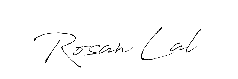 Also You can easily find your signature by using the search form. We will create Rosan Lal name handwritten signature images for you free of cost using Antro_Vectra sign style. Rosan Lal signature style 6 images and pictures png