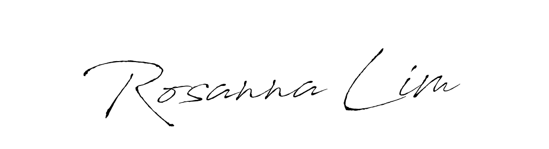 Similarly Antro_Vectra is the best handwritten signature design. Signature creator online .You can use it as an online autograph creator for name Rosanna Lim. Rosanna Lim signature style 6 images and pictures png