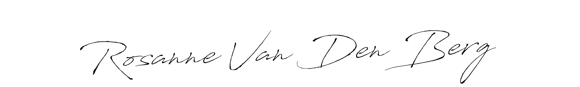 if you are searching for the best signature style for your name Rosanne Van Den Berg. so please give up your signature search. here we have designed multiple signature styles  using Antro_Vectra. Rosanne Van Den Berg signature style 6 images and pictures png
