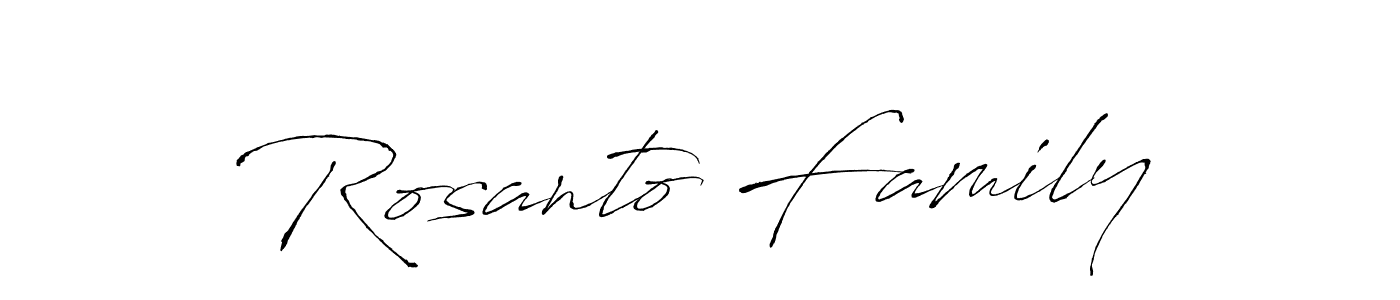 You can use this online signature creator to create a handwritten signature for the name Rosanto Family. This is the best online autograph maker. Rosanto Family signature style 6 images and pictures png