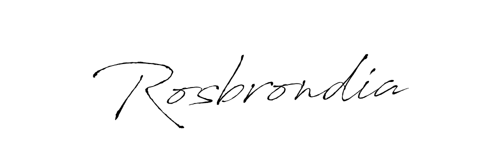 Make a beautiful signature design for name Rosbrondia. Use this online signature maker to create a handwritten signature for free. Rosbrondia signature style 6 images and pictures png