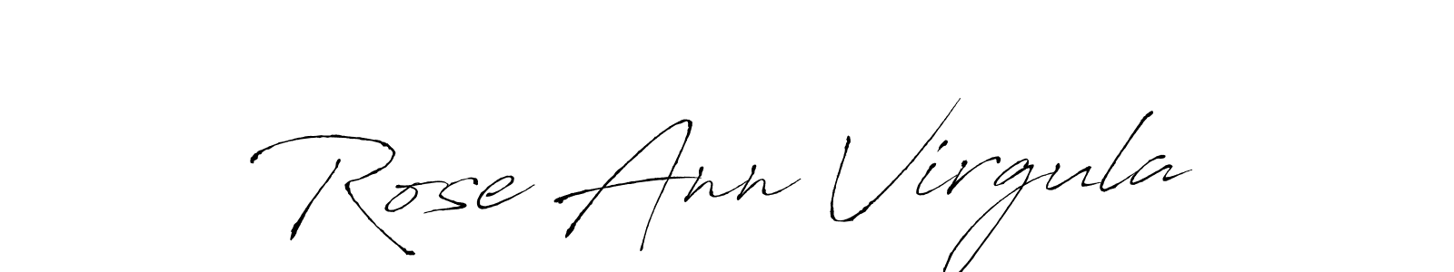 Also You can easily find your signature by using the search form. We will create Rose Ann Virgula name handwritten signature images for you free of cost using Antro_Vectra sign style. Rose Ann Virgula signature style 6 images and pictures png