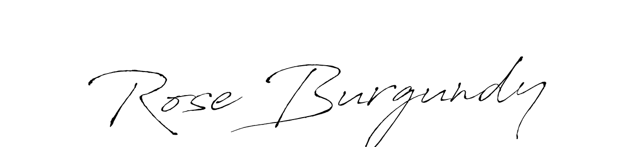 The best way (Antro_Vectra) to make a short signature is to pick only two or three words in your name. The name Rose Burgundy include a total of six letters. For converting this name. Rose Burgundy signature style 6 images and pictures png