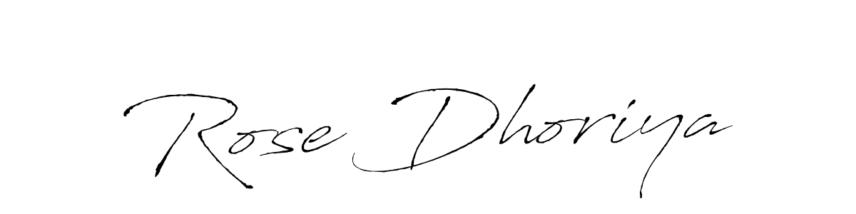 Also You can easily find your signature by using the search form. We will create Rose Dhoriya name handwritten signature images for you free of cost using Antro_Vectra sign style. Rose Dhoriya signature style 6 images and pictures png