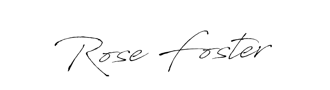 Antro_Vectra is a professional signature style that is perfect for those who want to add a touch of class to their signature. It is also a great choice for those who want to make their signature more unique. Get Rose Foster name to fancy signature for free. Rose Foster signature style 6 images and pictures png