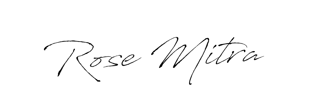 Make a beautiful signature design for name Rose Mitra. With this signature (Antro_Vectra) style, you can create a handwritten signature for free. Rose Mitra signature style 6 images and pictures png