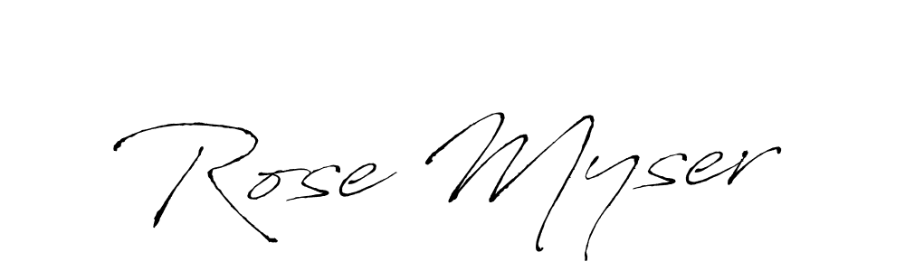 You should practise on your own different ways (Antro_Vectra) to write your name (Rose Myser) in signature. don't let someone else do it for you. Rose Myser signature style 6 images and pictures png