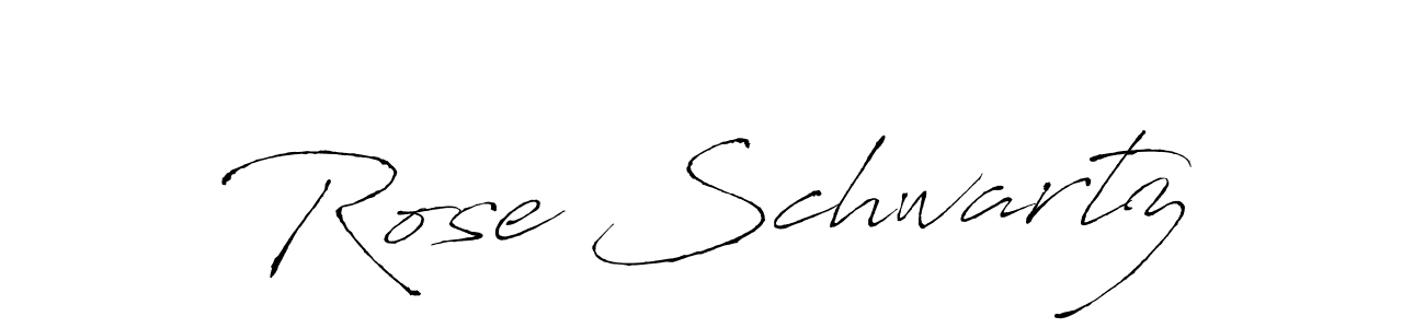 Create a beautiful signature design for name Rose Schwartz. With this signature (Antro_Vectra) fonts, you can make a handwritten signature for free. Rose Schwartz signature style 6 images and pictures png