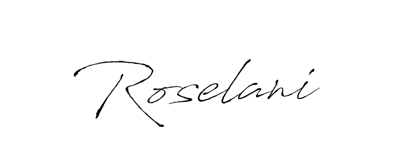 Also You can easily find your signature by using the search form. We will create Roselani name handwritten signature images for you free of cost using Antro_Vectra sign style. Roselani signature style 6 images and pictures png