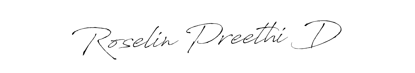 You should practise on your own different ways (Antro_Vectra) to write your name (Roselin Preethi D) in signature. don't let someone else do it for you. Roselin Preethi D signature style 6 images and pictures png