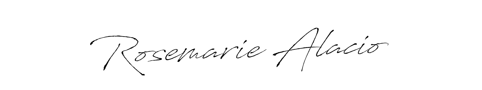 How to Draw Rosemarie Alacio signature style? Antro_Vectra is a latest design signature styles for name Rosemarie Alacio. Rosemarie Alacio signature style 6 images and pictures png