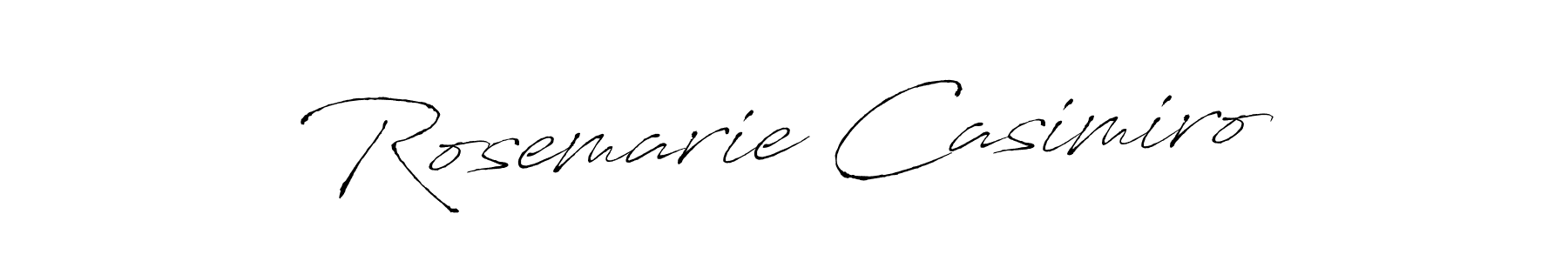 Make a beautiful signature design for name Rosemarie Casimiro. Use this online signature maker to create a handwritten signature for free. Rosemarie Casimiro signature style 6 images and pictures png