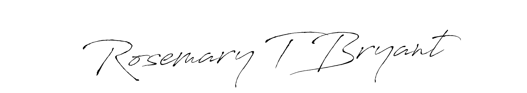 Similarly Antro_Vectra is the best handwritten signature design. Signature creator online .You can use it as an online autograph creator for name Rosemary T Bryant. Rosemary T Bryant signature style 6 images and pictures png