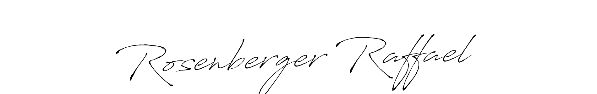 Rosenberger Raffael stylish signature style. Best Handwritten Sign (Antro_Vectra) for my name. Handwritten Signature Collection Ideas for my name Rosenberger Raffael. Rosenberger Raffael signature style 6 images and pictures png