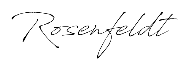 How to Draw Rosenfeldt signature style? Antro_Vectra is a latest design signature styles for name Rosenfeldt. Rosenfeldt signature style 6 images and pictures png