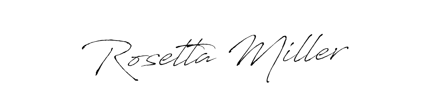 Make a short Rosetta Miller signature style. Manage your documents anywhere anytime using Antro_Vectra. Create and add eSignatures, submit forms, share and send files easily. Rosetta Miller signature style 6 images and pictures png