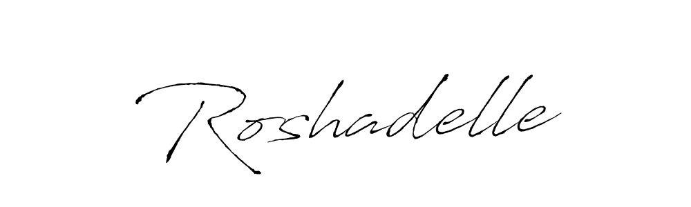 Once you've used our free online signature maker to create your best signature Antro_Vectra style, it's time to enjoy all of the benefits that Roshadelle name signing documents. Roshadelle signature style 6 images and pictures png