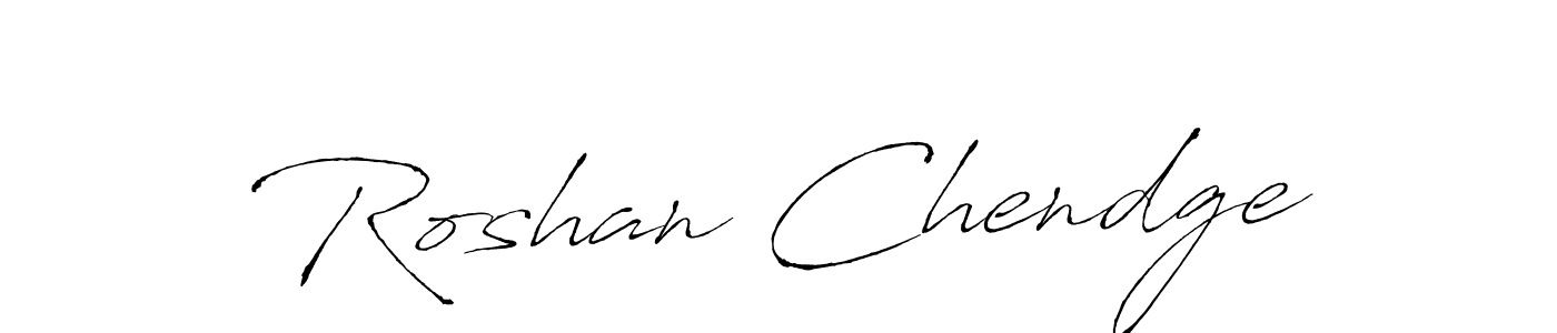 How to make Roshan Chendge signature? Antro_Vectra is a professional autograph style. Create handwritten signature for Roshan Chendge name. Roshan Chendge signature style 6 images and pictures png