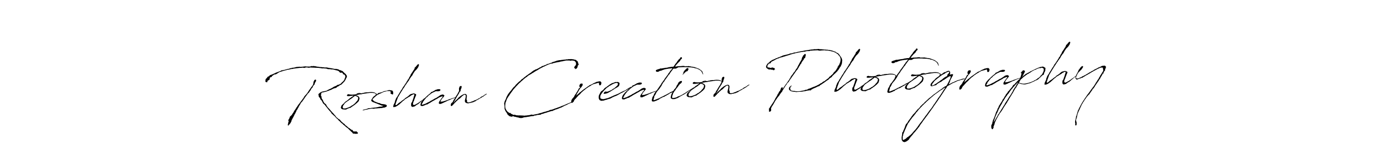 You can use this online signature creator to create a handwritten signature for the name Roshan Creation Photography. This is the best online autograph maker. Roshan Creation Photography signature style 6 images and pictures png