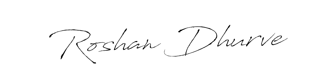 This is the best signature style for the Roshan Dhurve name. Also you like these signature font (Antro_Vectra). Mix name signature. Roshan Dhurve signature style 6 images and pictures png