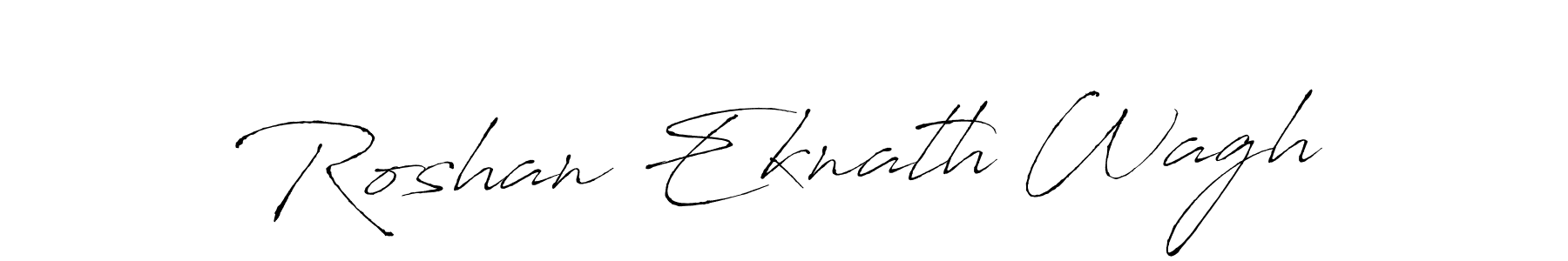 Make a beautiful signature design for name Roshan Eknath Wagh. Use this online signature maker to create a handwritten signature for free. Roshan Eknath Wagh signature style 6 images and pictures png