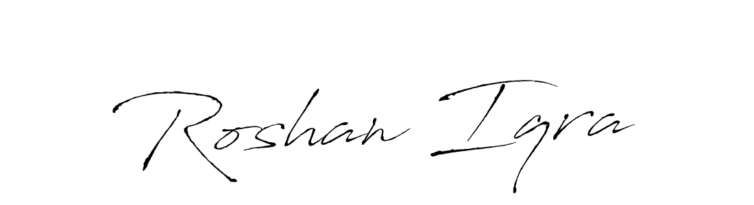 How to Draw Roshan Iqra signature style? Antro_Vectra is a latest design signature styles for name Roshan Iqra. Roshan Iqra signature style 6 images and pictures png