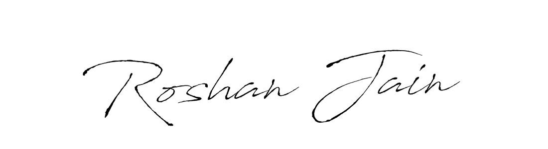 You should practise on your own different ways (Antro_Vectra) to write your name (Roshan Jain) in signature. don't let someone else do it for you. Roshan Jain signature style 6 images and pictures png