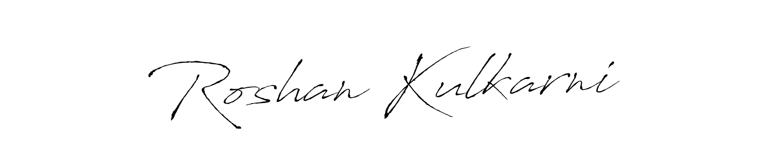This is the best signature style for the Roshan Kulkarni name. Also you like these signature font (Antro_Vectra). Mix name signature. Roshan Kulkarni signature style 6 images and pictures png