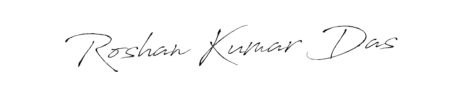 Design your own signature with our free online signature maker. With this signature software, you can create a handwritten (Antro_Vectra) signature for name Roshan Kumar Das. Roshan Kumar Das signature style 6 images and pictures png