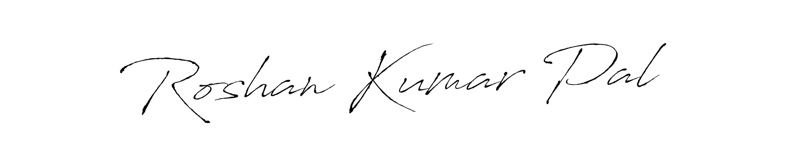 Use a signature maker to create a handwritten signature online. With this signature software, you can design (Antro_Vectra) your own signature for name Roshan Kumar Pal. Roshan Kumar Pal signature style 6 images and pictures png