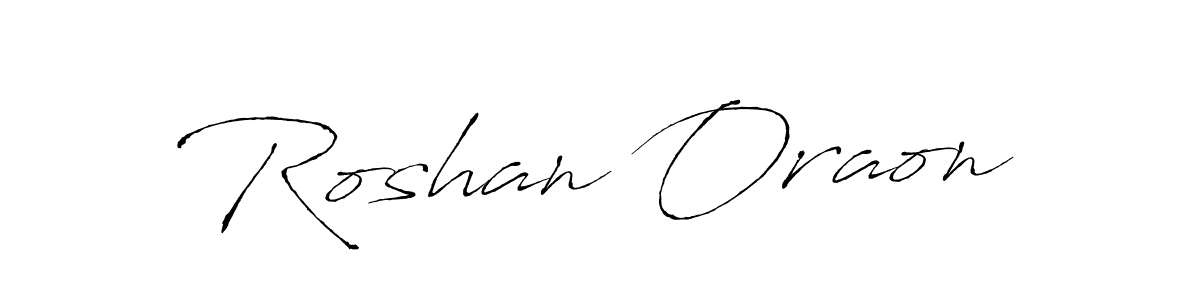 It looks lik you need a new signature style for name Roshan Oraon. Design unique handwritten (Antro_Vectra) signature with our free signature maker in just a few clicks. Roshan Oraon signature style 6 images and pictures png