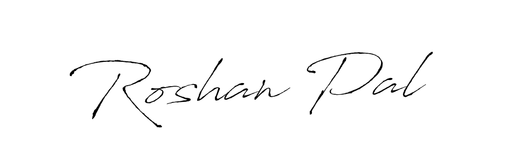 Use a signature maker to create a handwritten signature online. With this signature software, you can design (Antro_Vectra) your own signature for name Roshan Pal. Roshan Pal signature style 6 images and pictures png