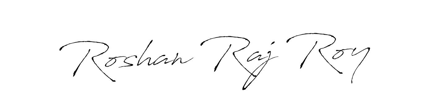 Roshan Raj Roy stylish signature style. Best Handwritten Sign (Antro_Vectra) for my name. Handwritten Signature Collection Ideas for my name Roshan Raj Roy. Roshan Raj Roy signature style 6 images and pictures png