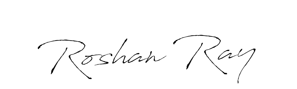 How to make Roshan Ray signature? Antro_Vectra is a professional autograph style. Create handwritten signature for Roshan Ray name. Roshan Ray signature style 6 images and pictures png