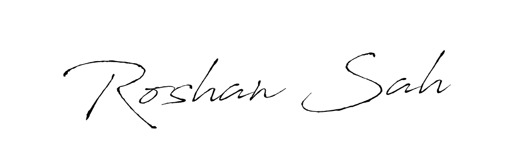You can use this online signature creator to create a handwritten signature for the name Roshan Sah. This is the best online autograph maker. Roshan Sah signature style 6 images and pictures png