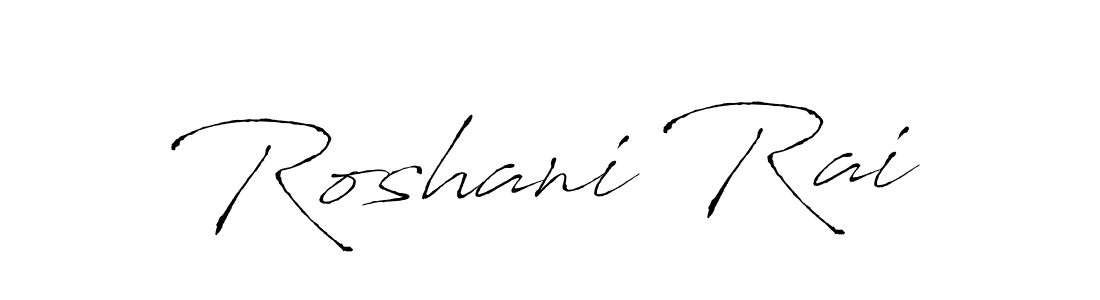 Also we have Roshani Rai name is the best signature style. Create professional handwritten signature collection using Antro_Vectra autograph style. Roshani Rai signature style 6 images and pictures png