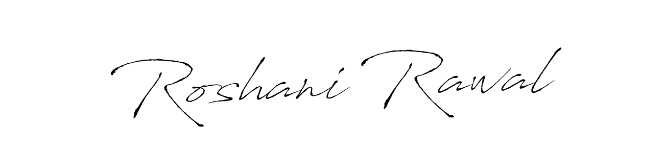 Make a beautiful signature design for name Roshani Rawal. Use this online signature maker to create a handwritten signature for free. Roshani Rawal signature style 6 images and pictures png