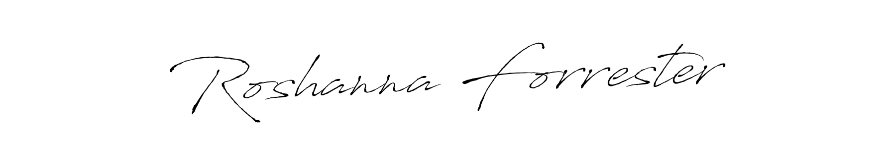 Use a signature maker to create a handwritten signature online. With this signature software, you can design (Antro_Vectra) your own signature for name Roshanna Forrester. Roshanna Forrester signature style 6 images and pictures png