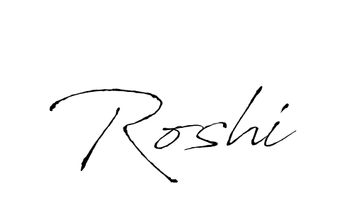 Antro_Vectra is a professional signature style that is perfect for those who want to add a touch of class to their signature. It is also a great choice for those who want to make their signature more unique. Get Roshi name to fancy signature for free. Roshi signature style 6 images and pictures png